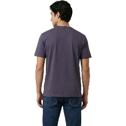 Purple Cotton T-Shirt