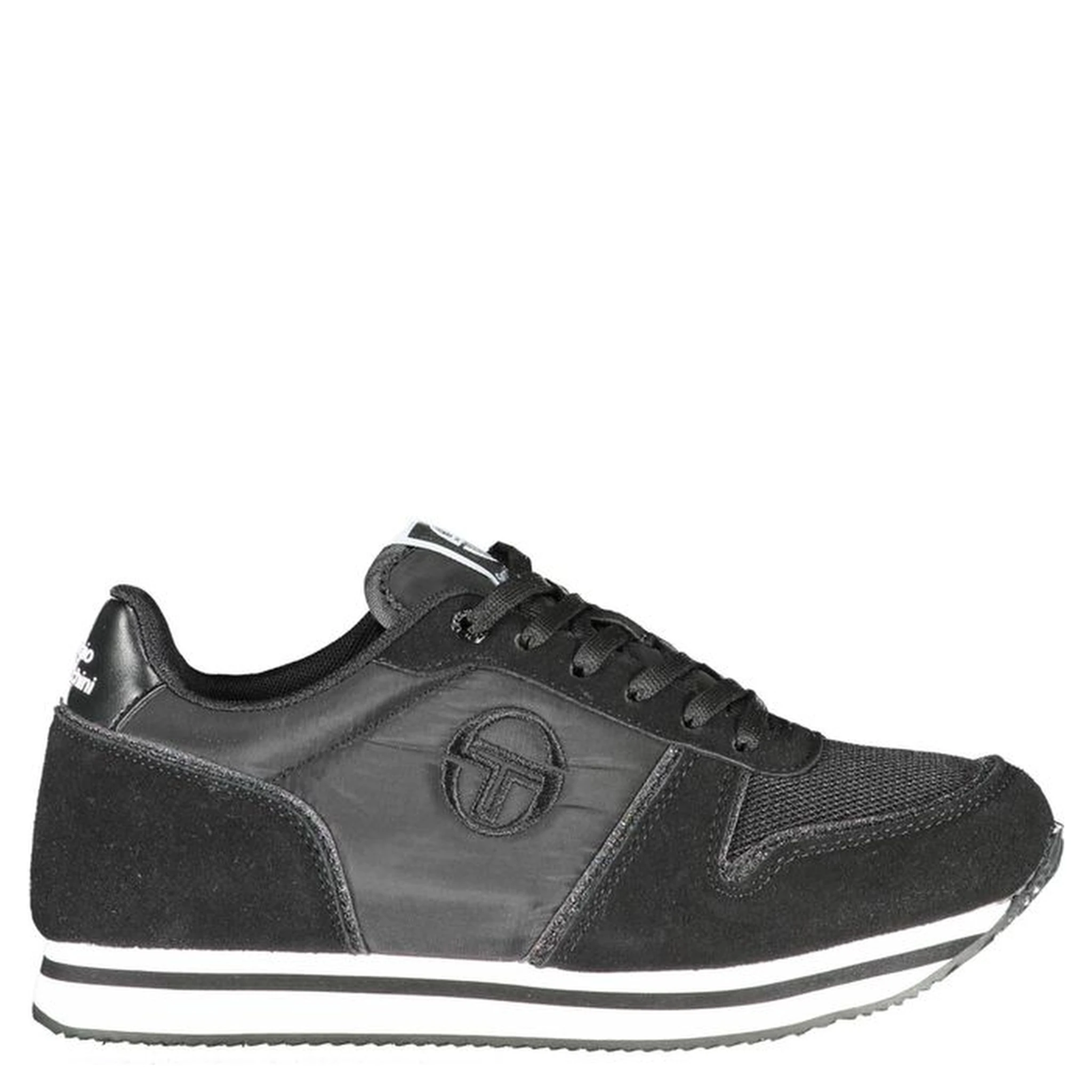 Black Polyurethane Women Sneaker