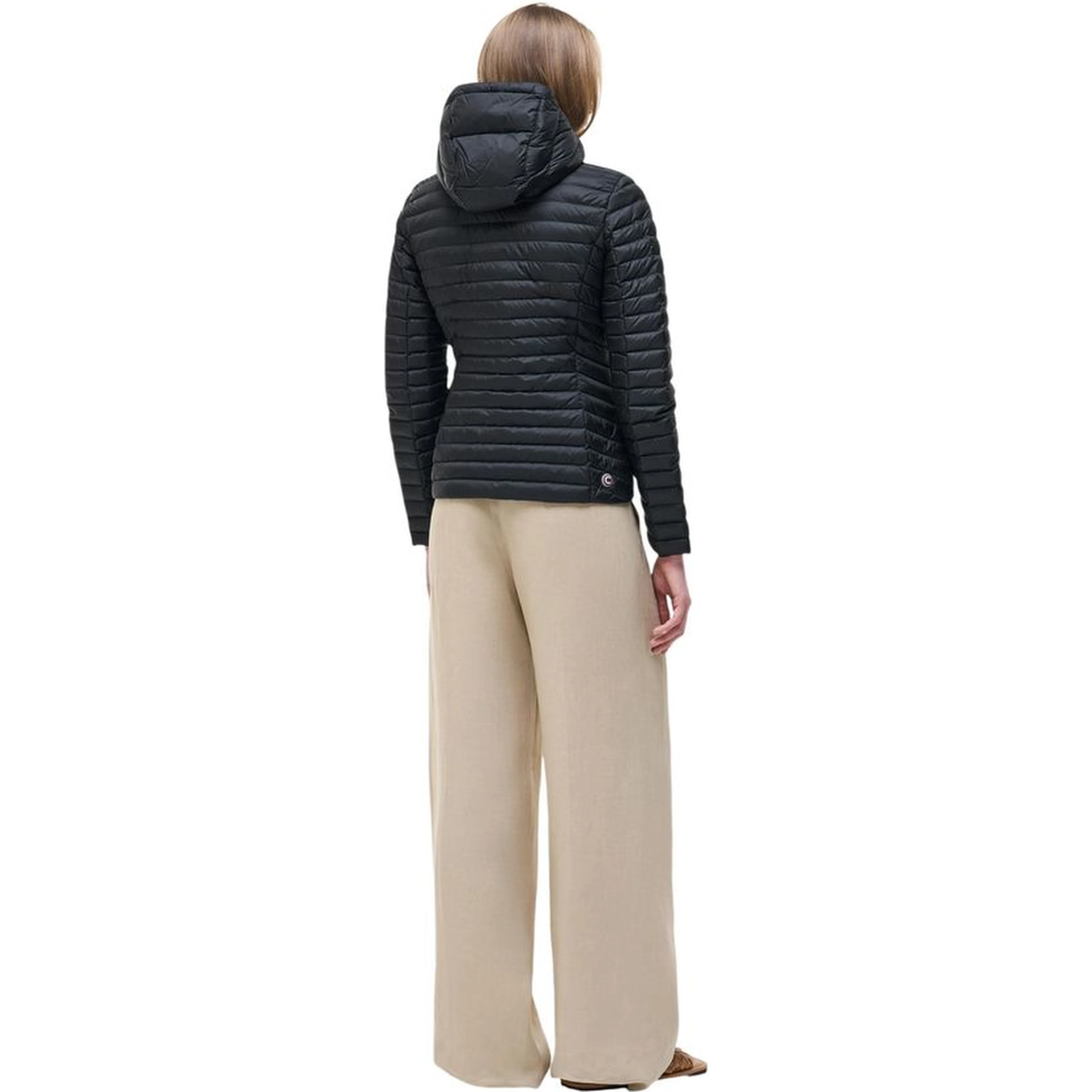 Black Polyamide Coat