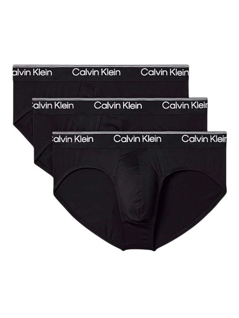 Black Recycled Polyester Briefs