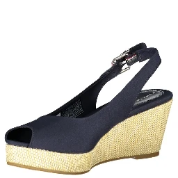 Blu Polyurethane Women Sandal