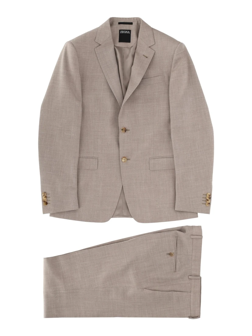 TWO-PIECE WOOL DRESS