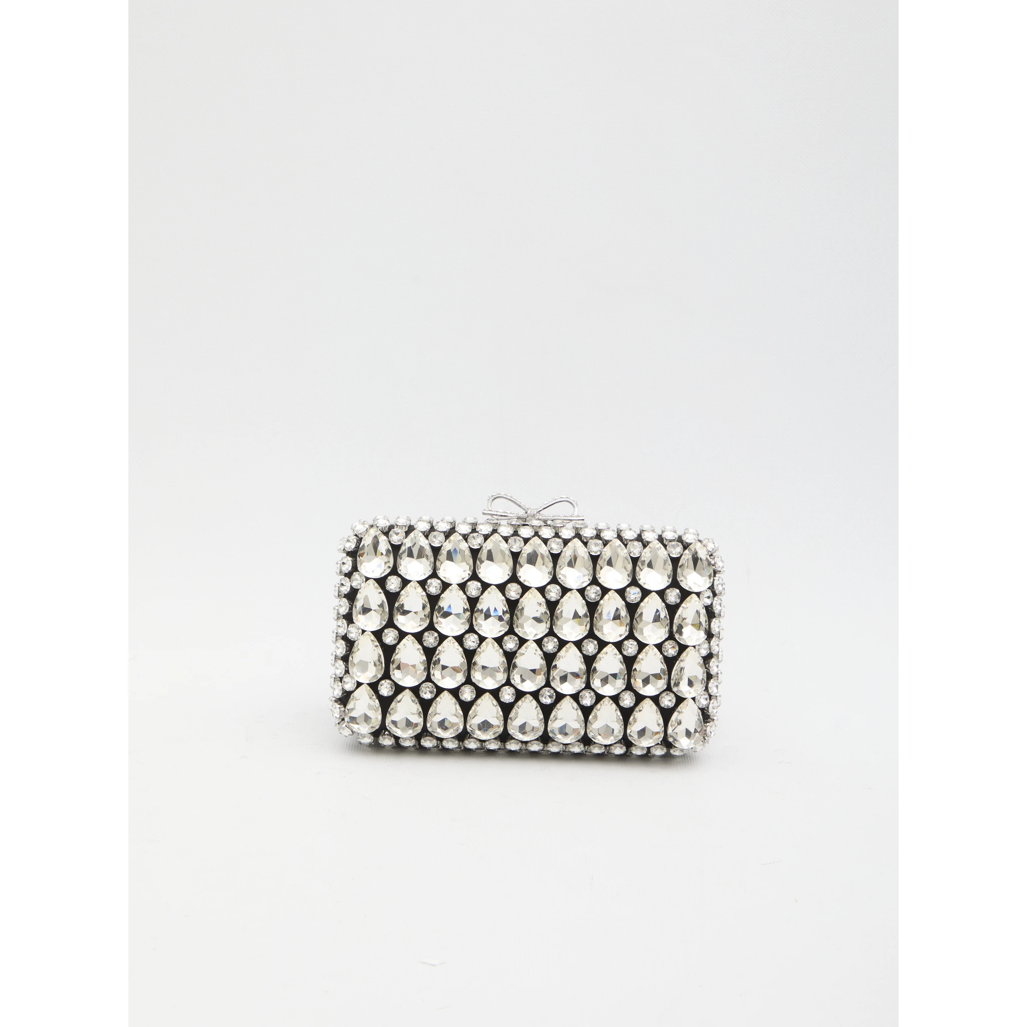 Crystal clutch bag