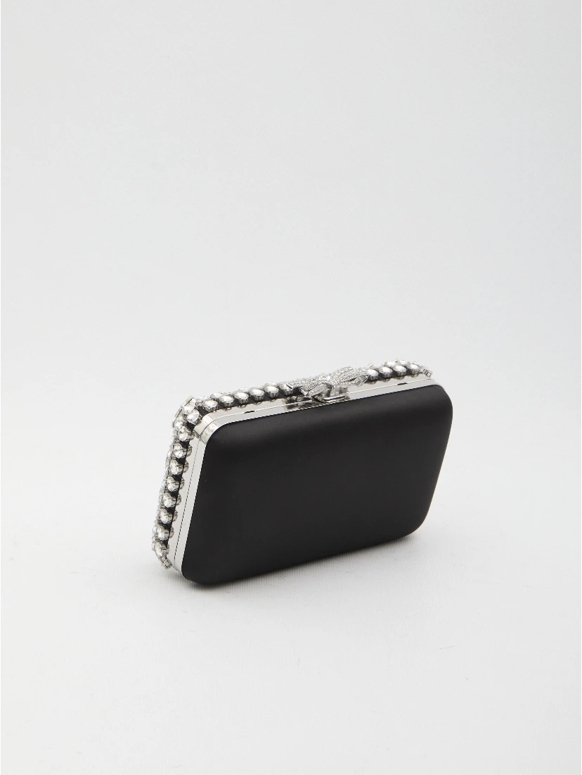 Crystal clutch bag
