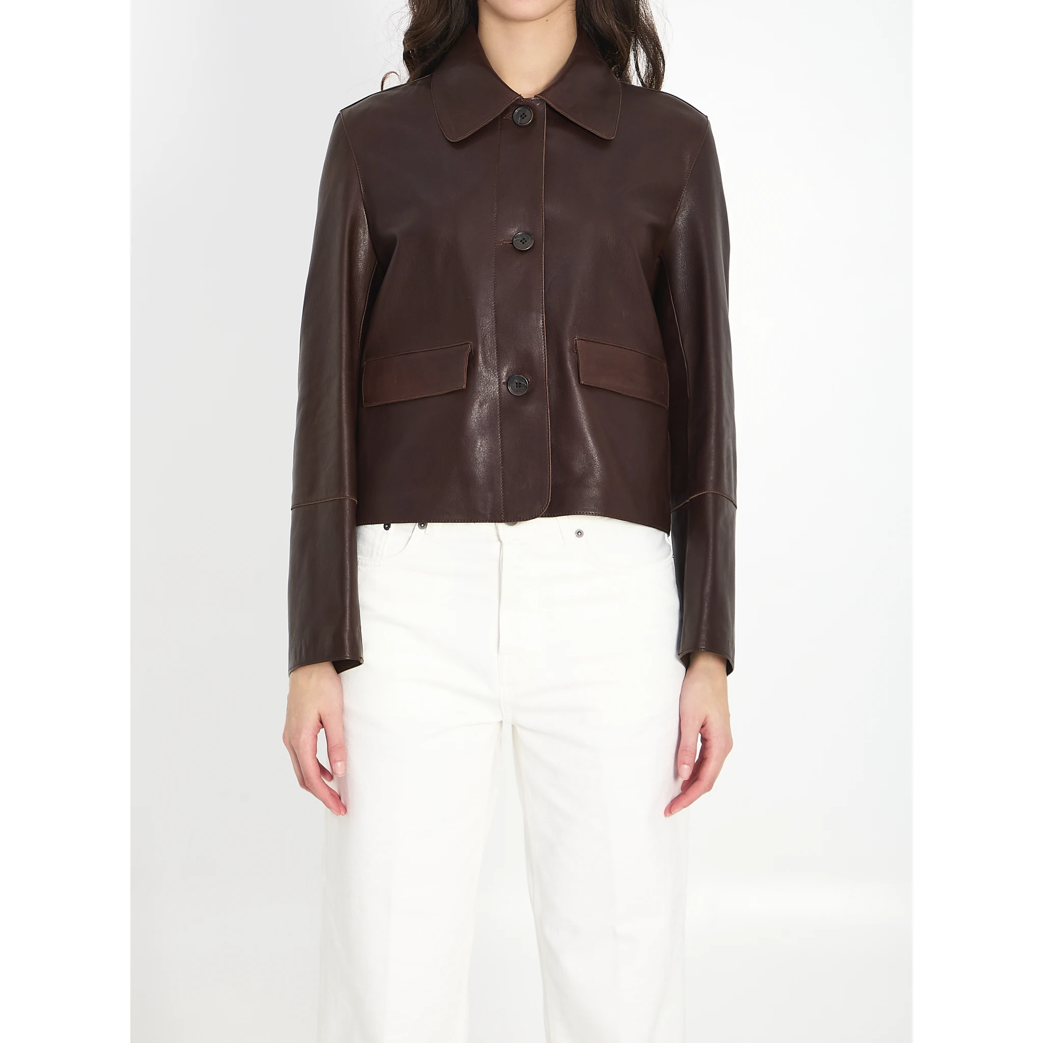 Fem vintage leather jacket