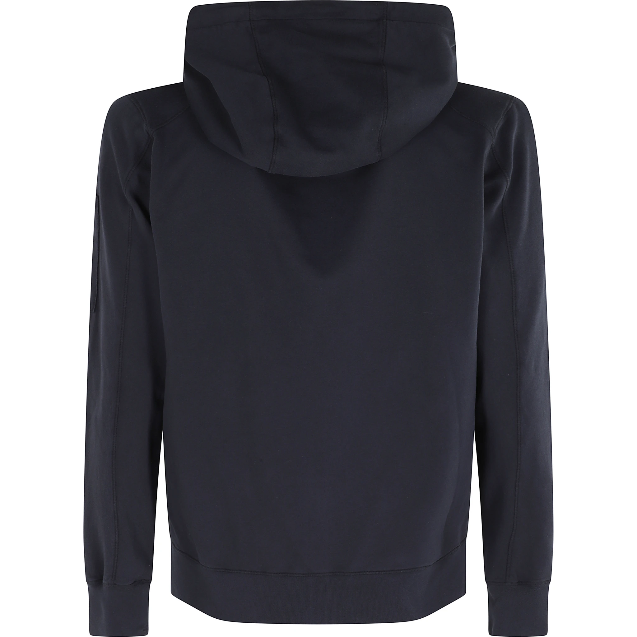 LIGHT FLEECE ZIP HOODED LENS SWEATSHIRT