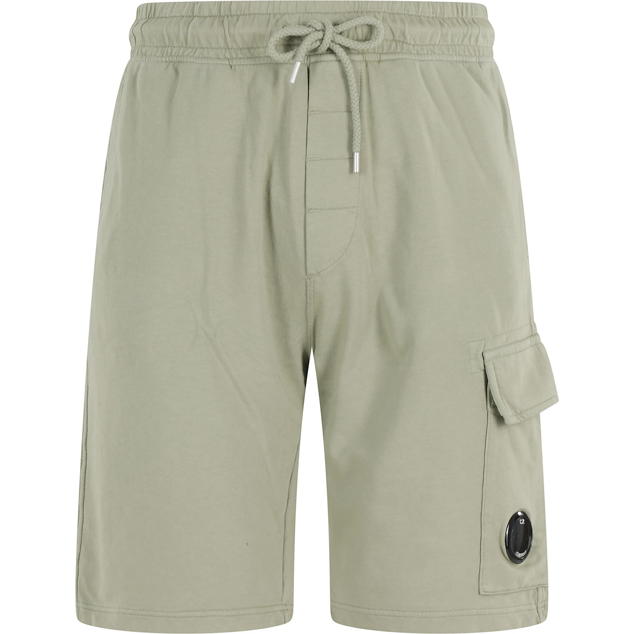 LIGHT FLEECE CARGO LENS SWEATSHORTS