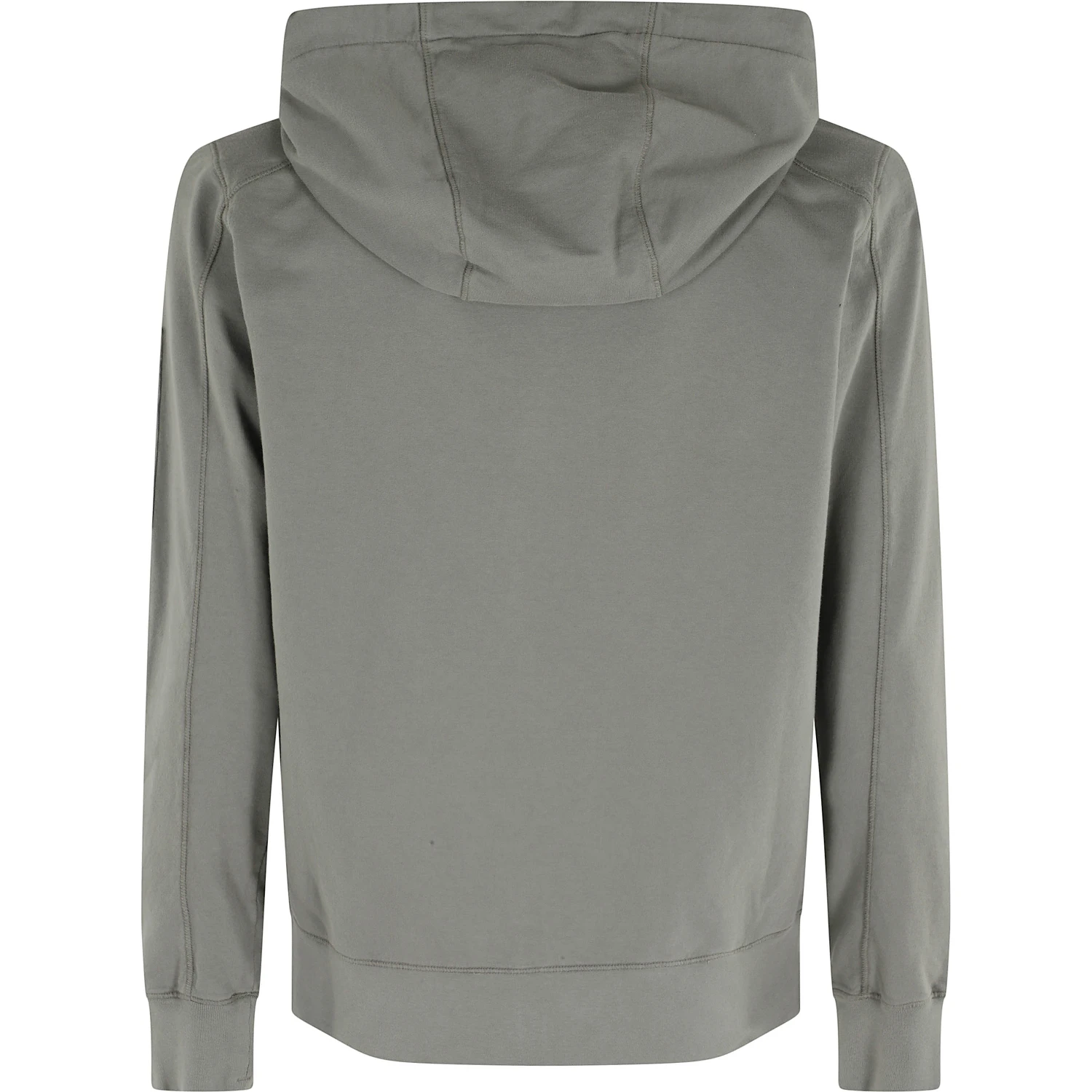 LIGHT FLEECE ZIP HOODED LENS SWEATSHIRT