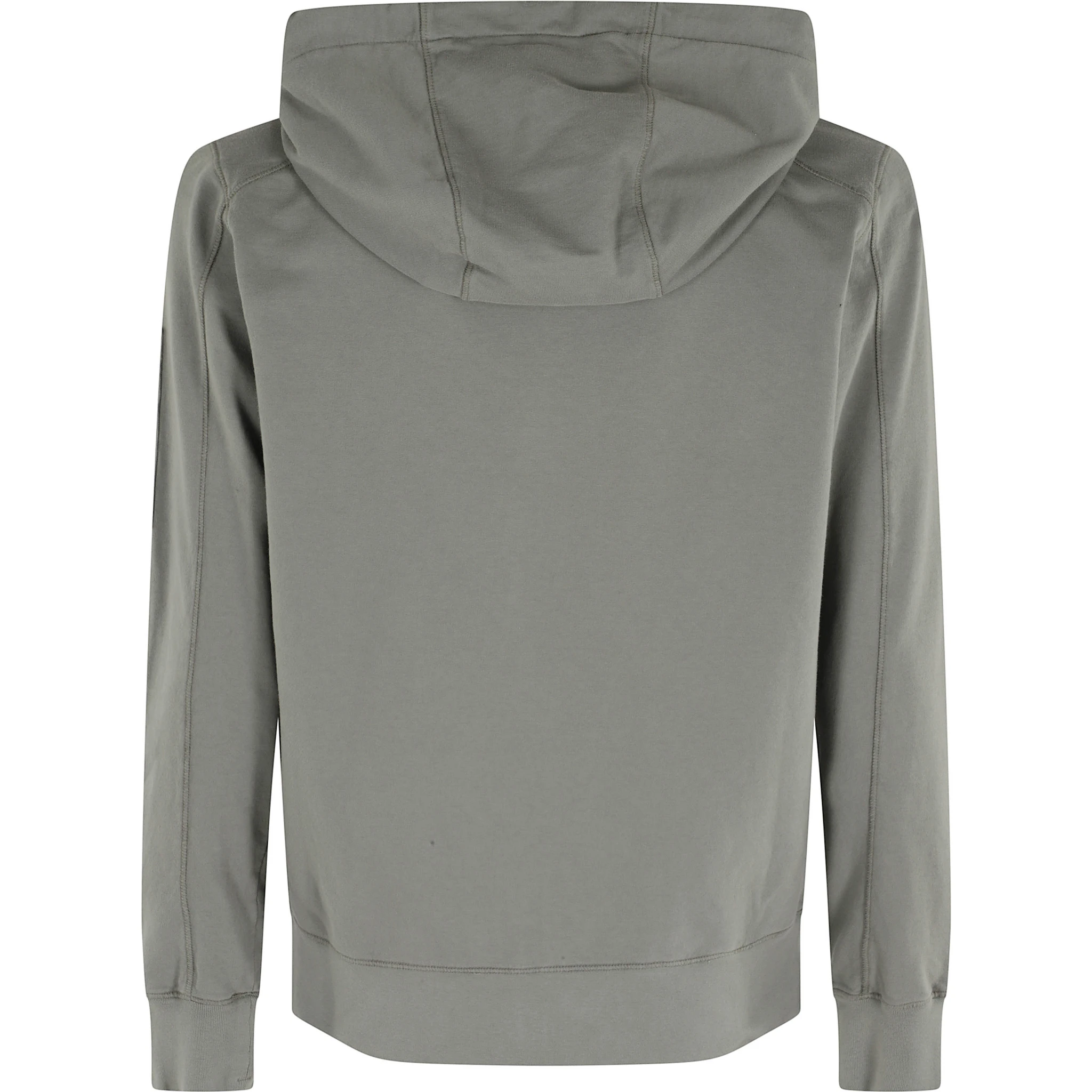 LIGHT FLEECE ZIP HOODED LENS SWEATSHIRT