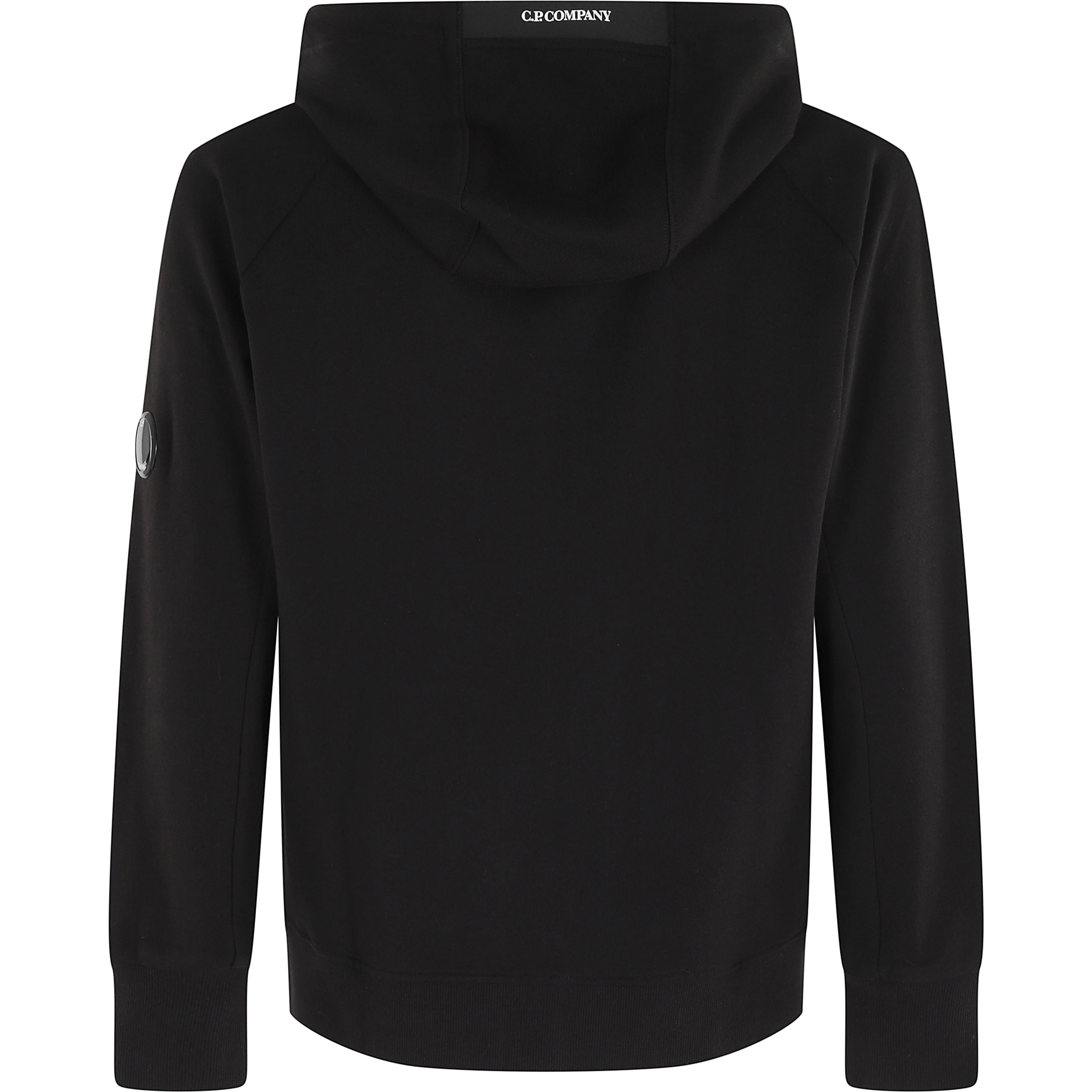 DIAGONAL RAISED FLEECE ZIP HOODED