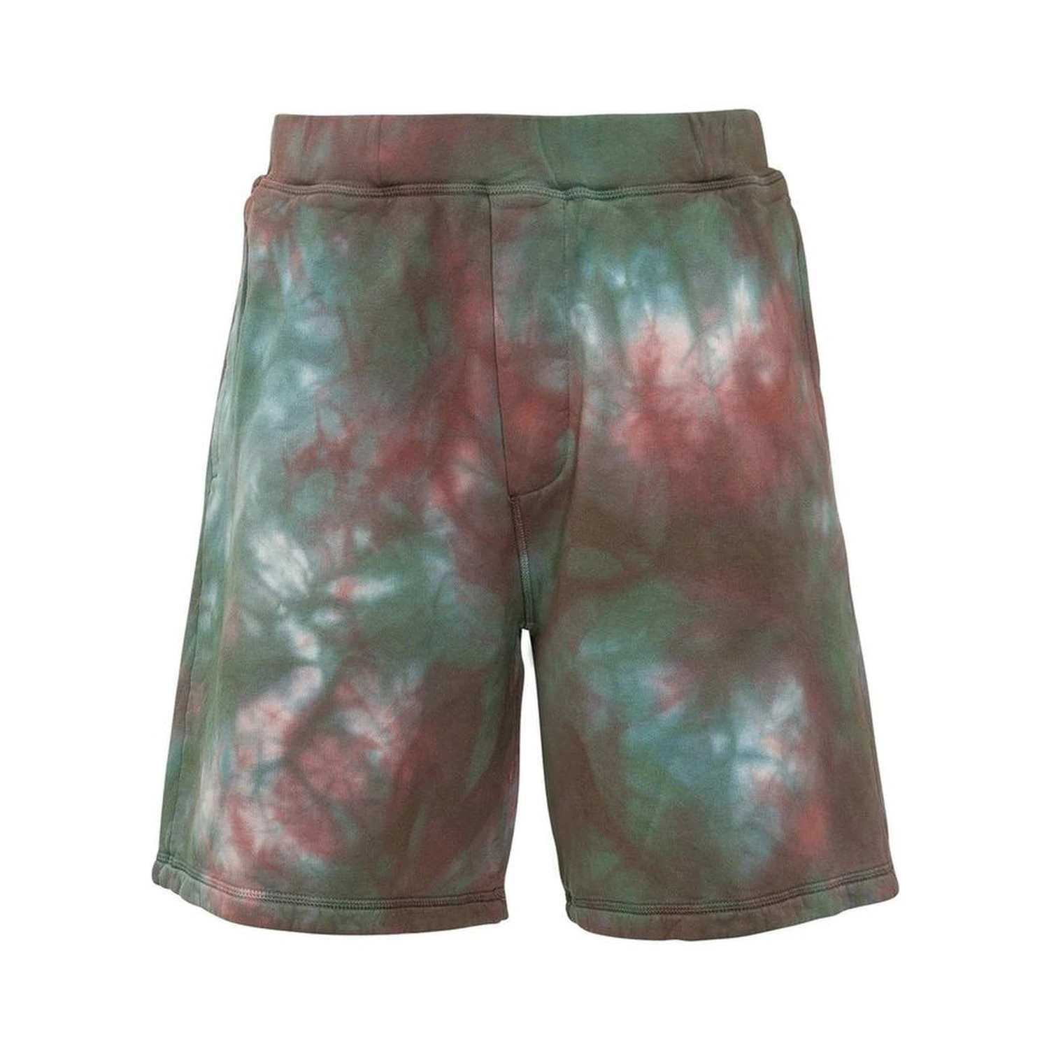 Bicolor Cotton Shorts