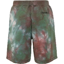 Bicolor Cotton Shorts