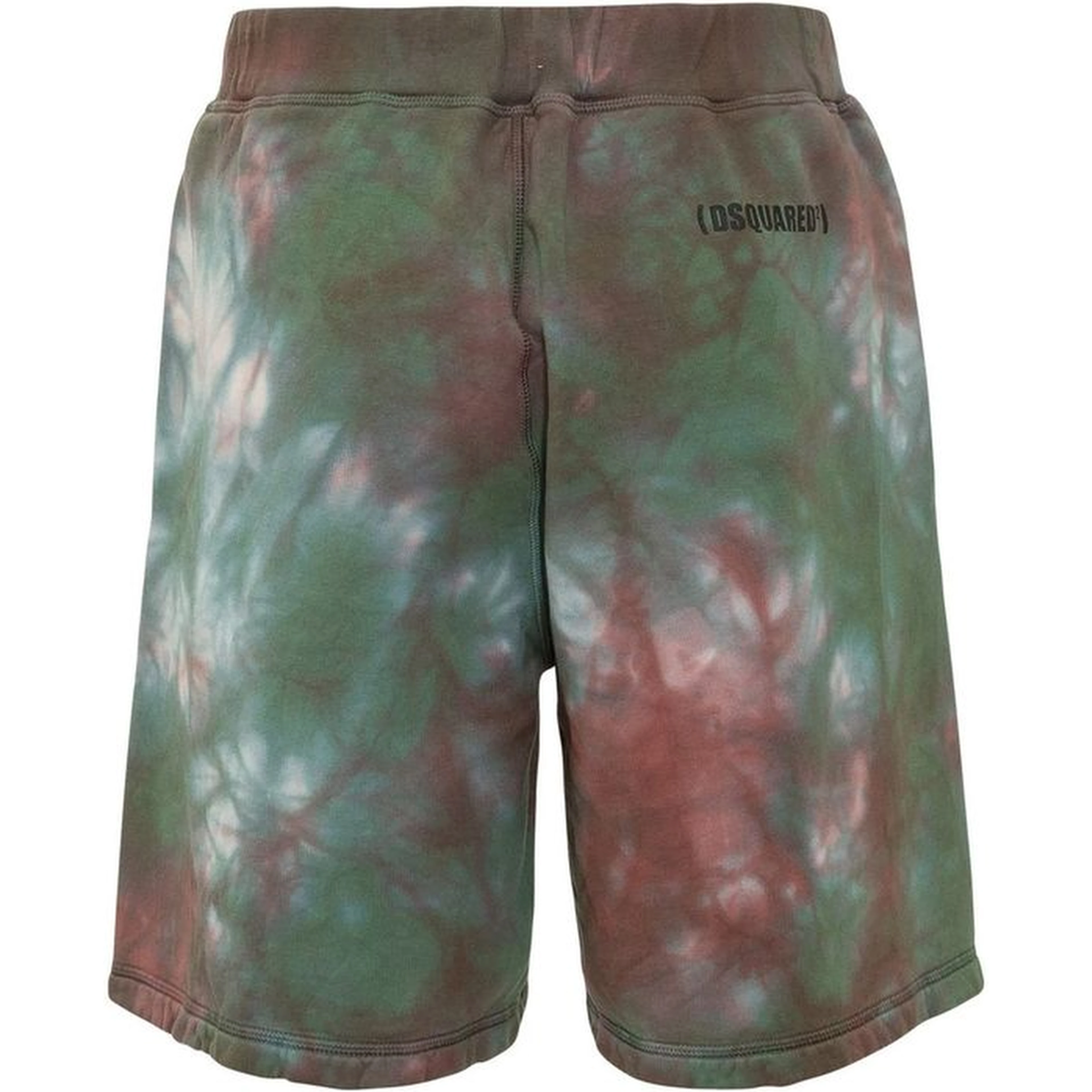 Bicolor Cotton Shorts