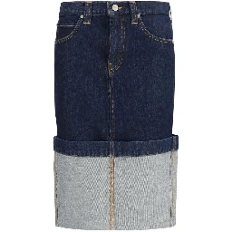 Blue Denim Skirt