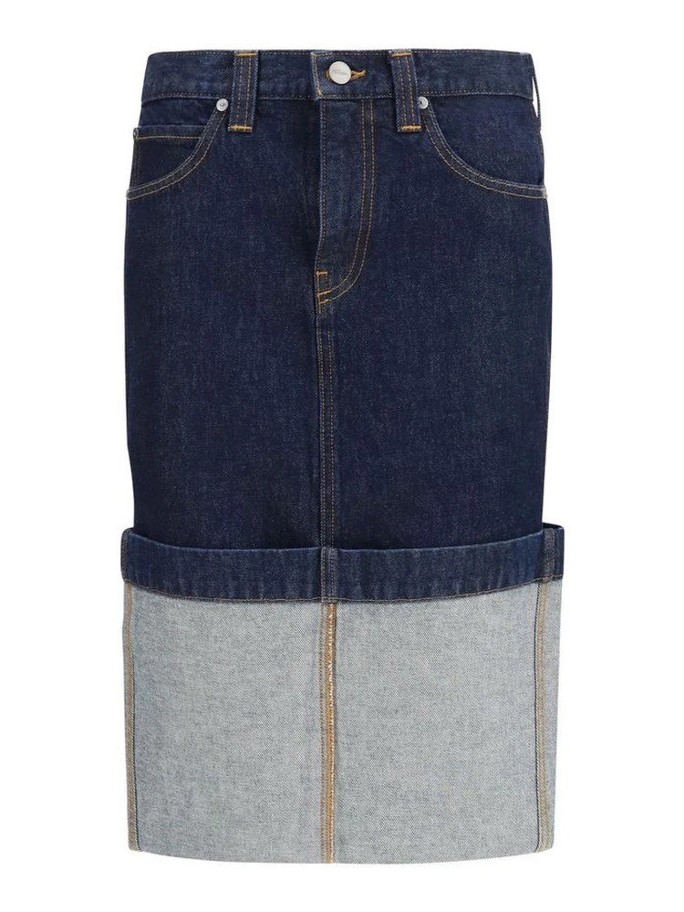 Blue Denim Skirt