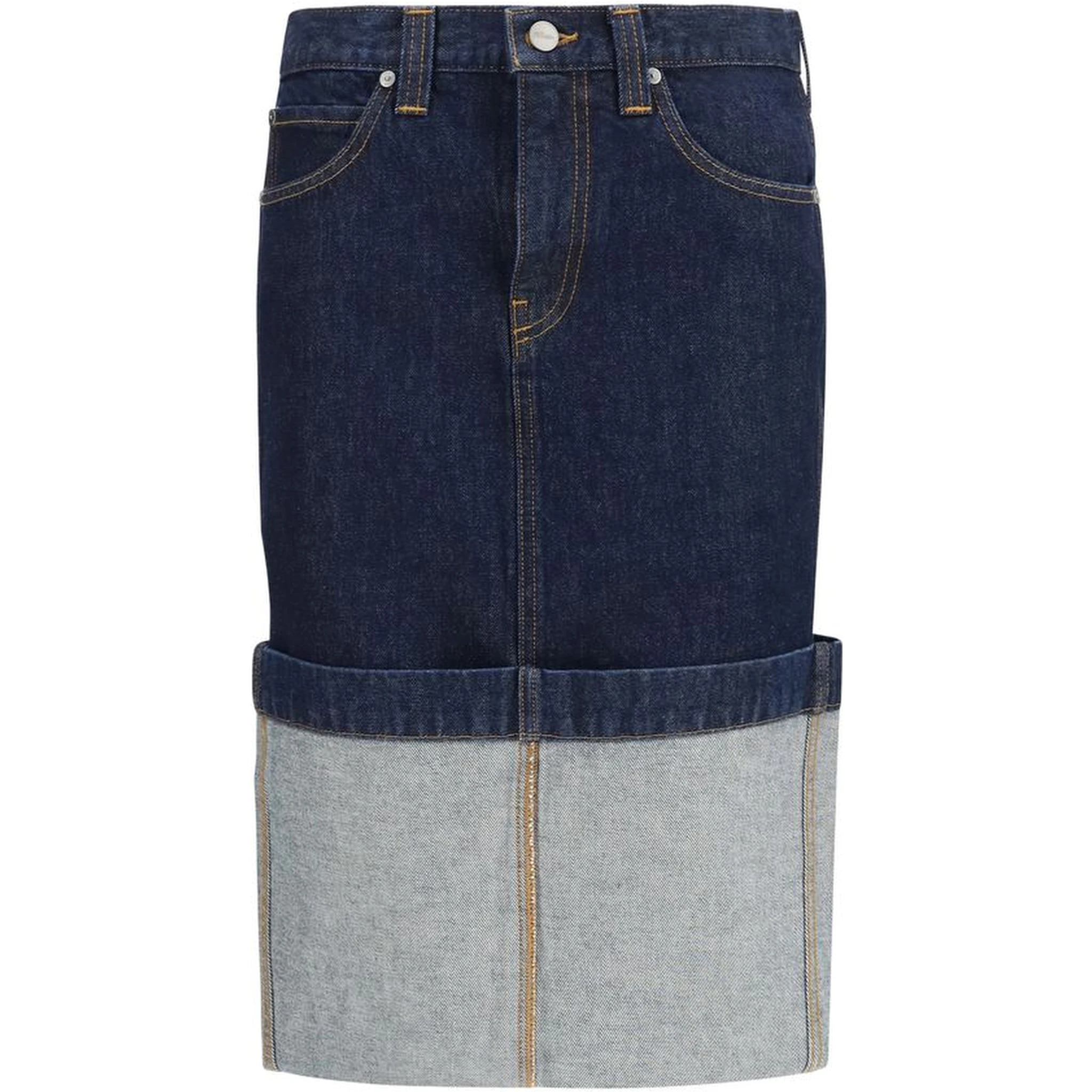 Blue Denim Skirt