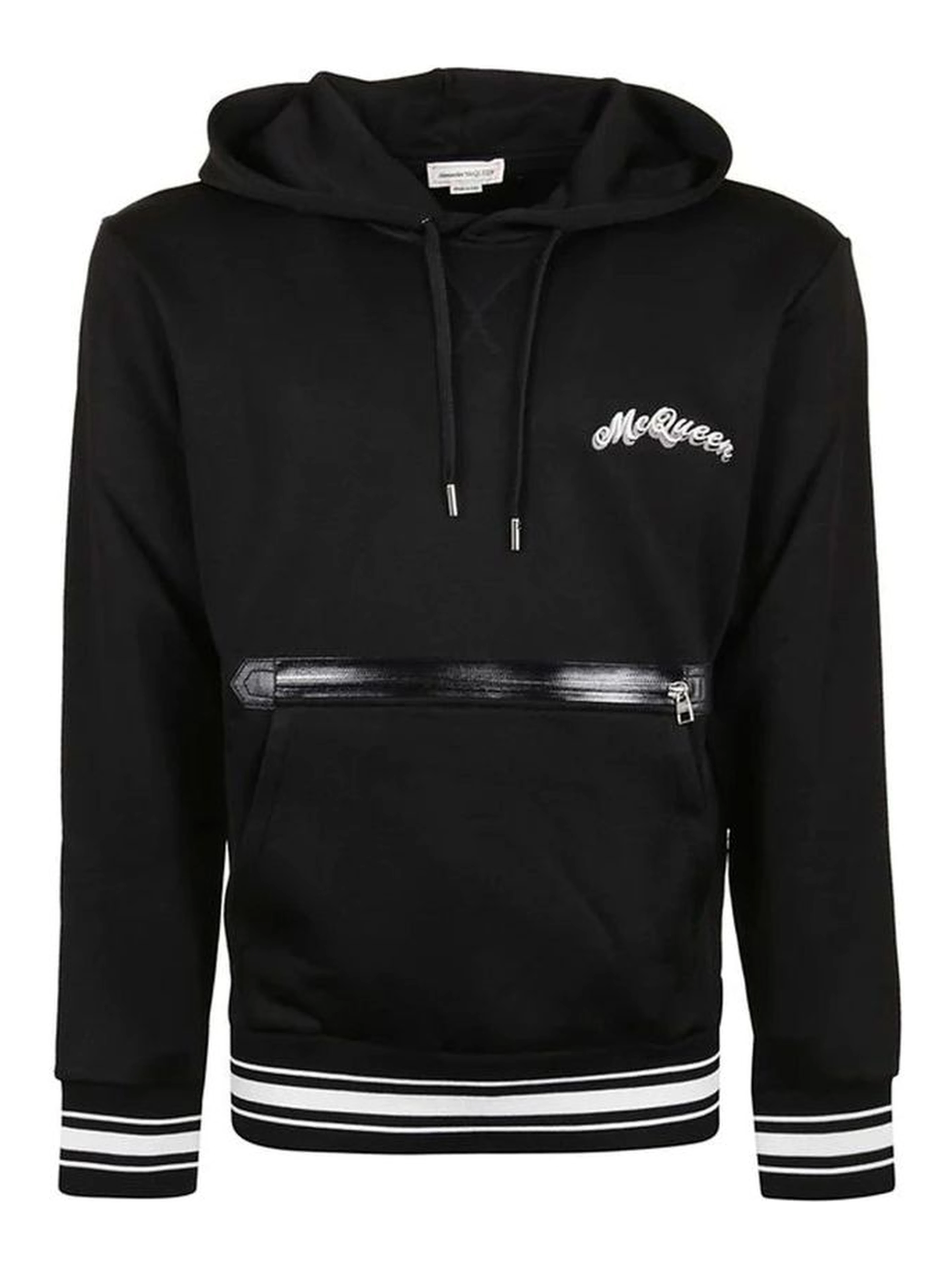 Black Cotton Sweatshirt