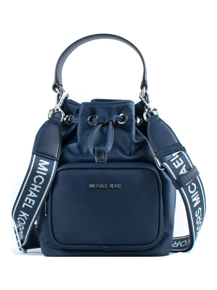 Blue Nylon Backet Bag