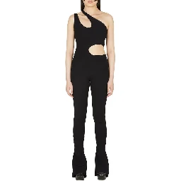 Black Viscose Jumpsuit