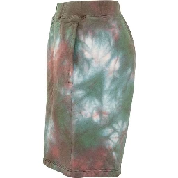 Bicolor Cotton Shorts