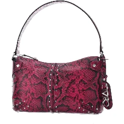 Multicolor Leather Shoulder Bag