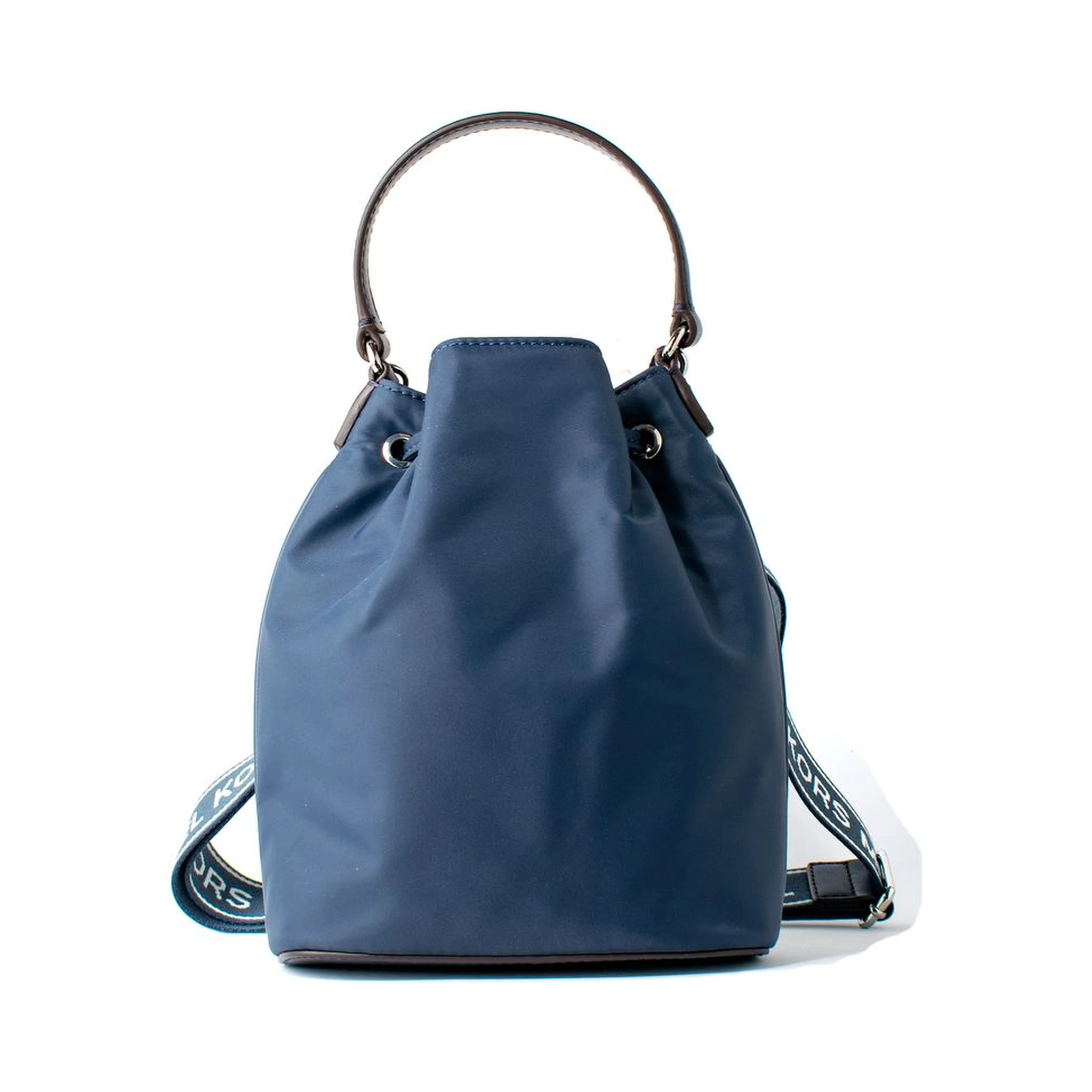 Blue Nylon Backet Bag