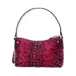 Multicolor Leather Shoulder Bag