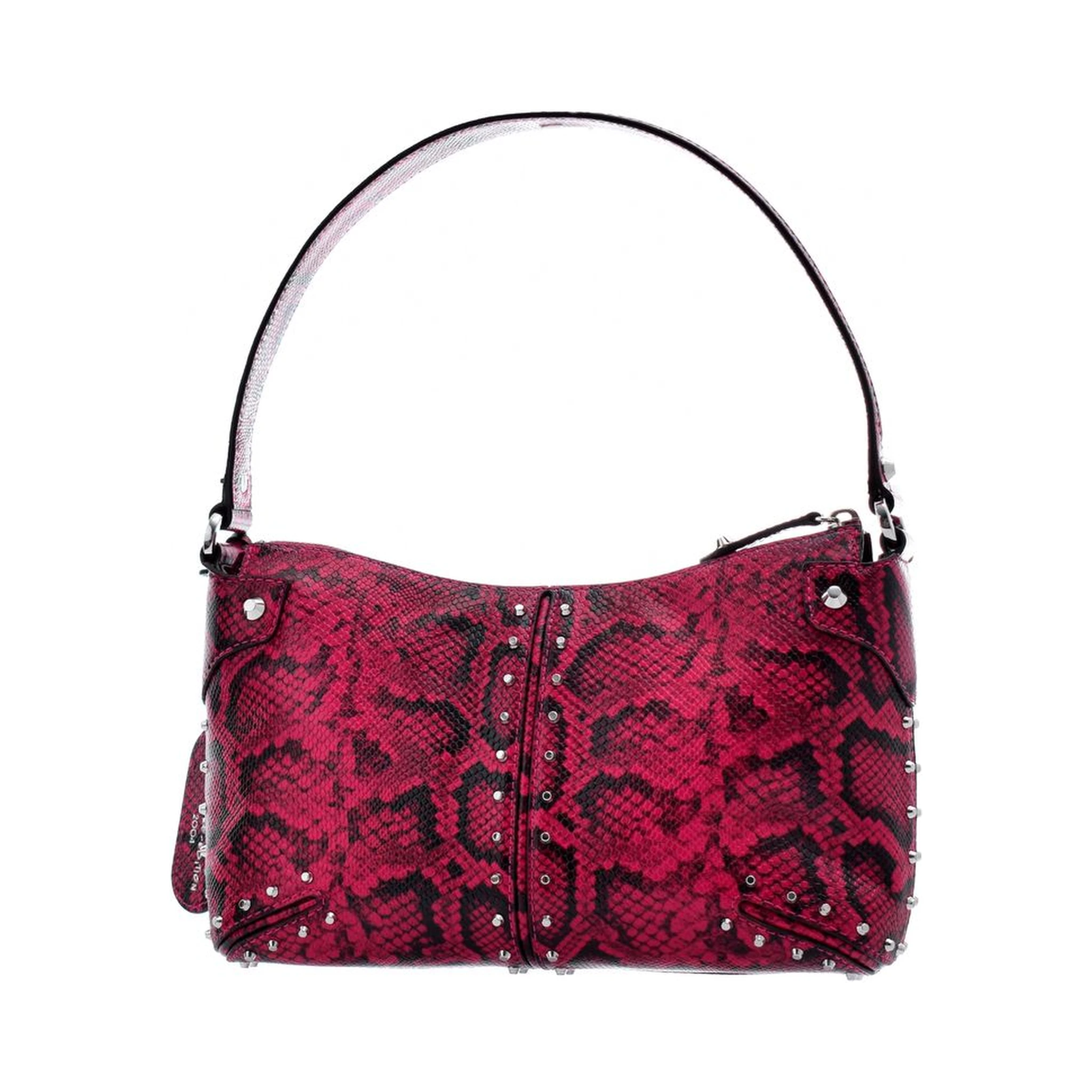 Multicolor Leather Shoulder Bag