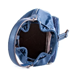 Blue Nylon Backet Bag