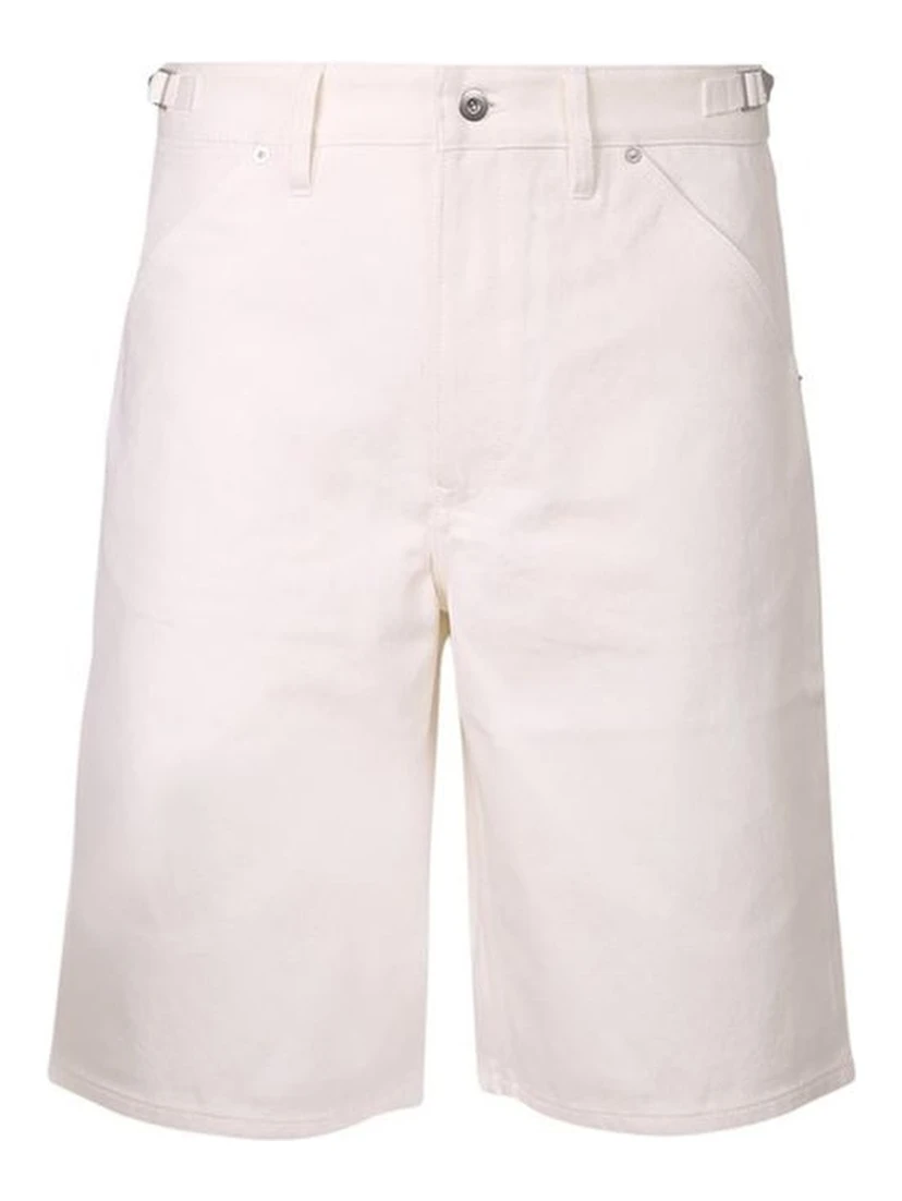 White Cotton Knee Length