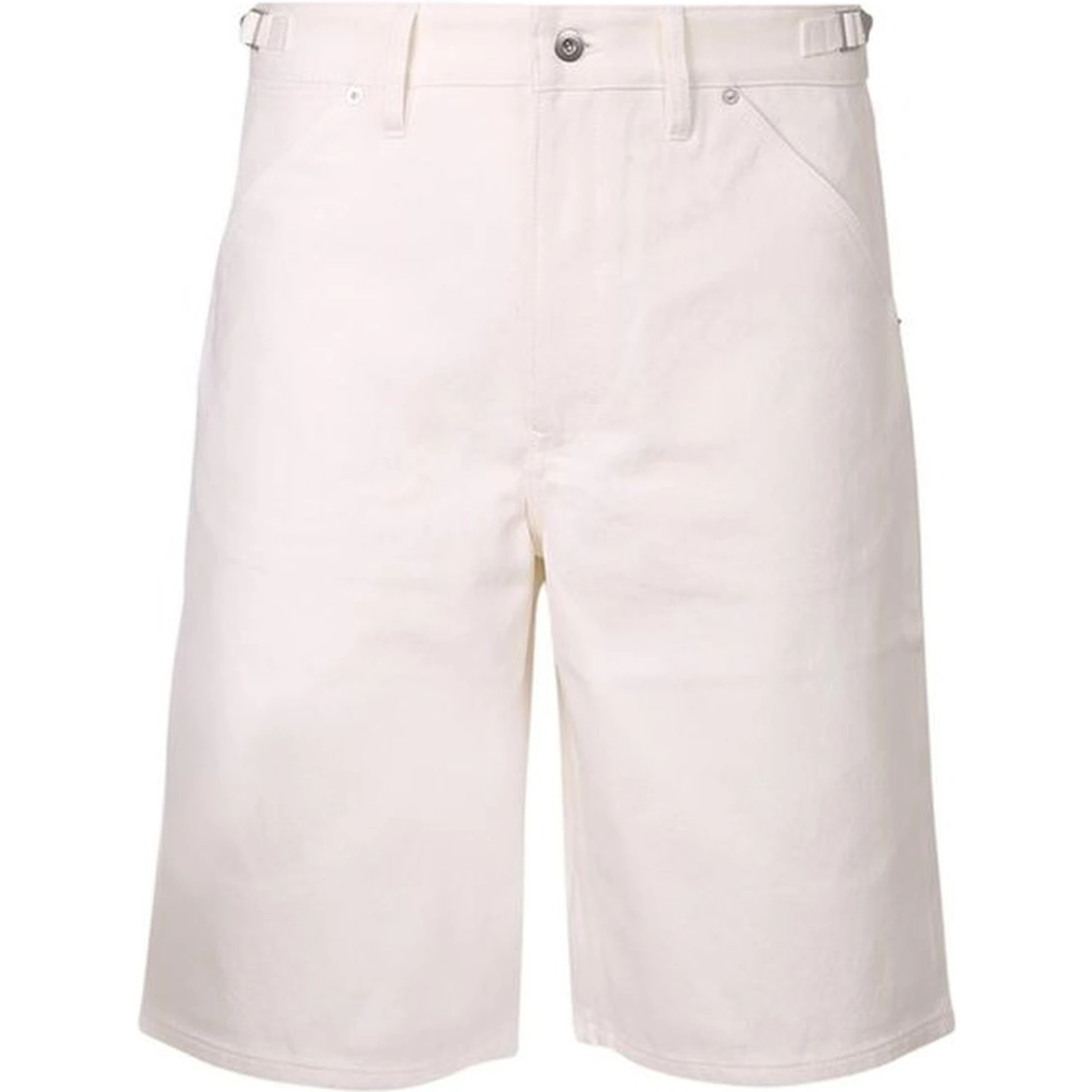 White Cotton Knee Length