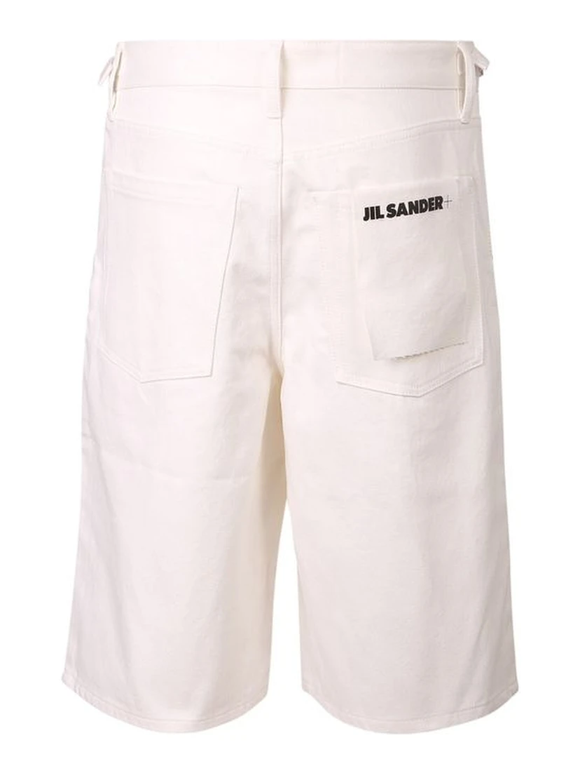 White Cotton Knee Length