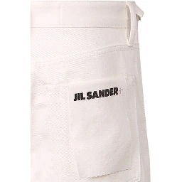 White Cotton Knee Length