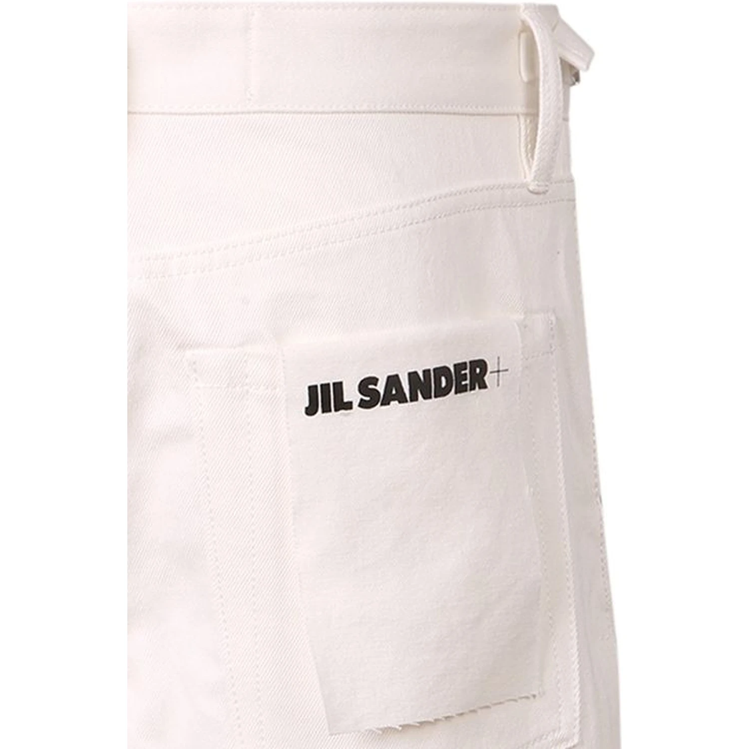 White Cotton Knee Length