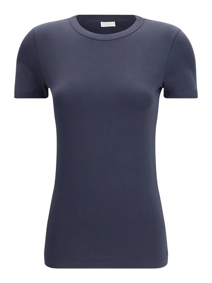 Blue Cotton T-Shirt