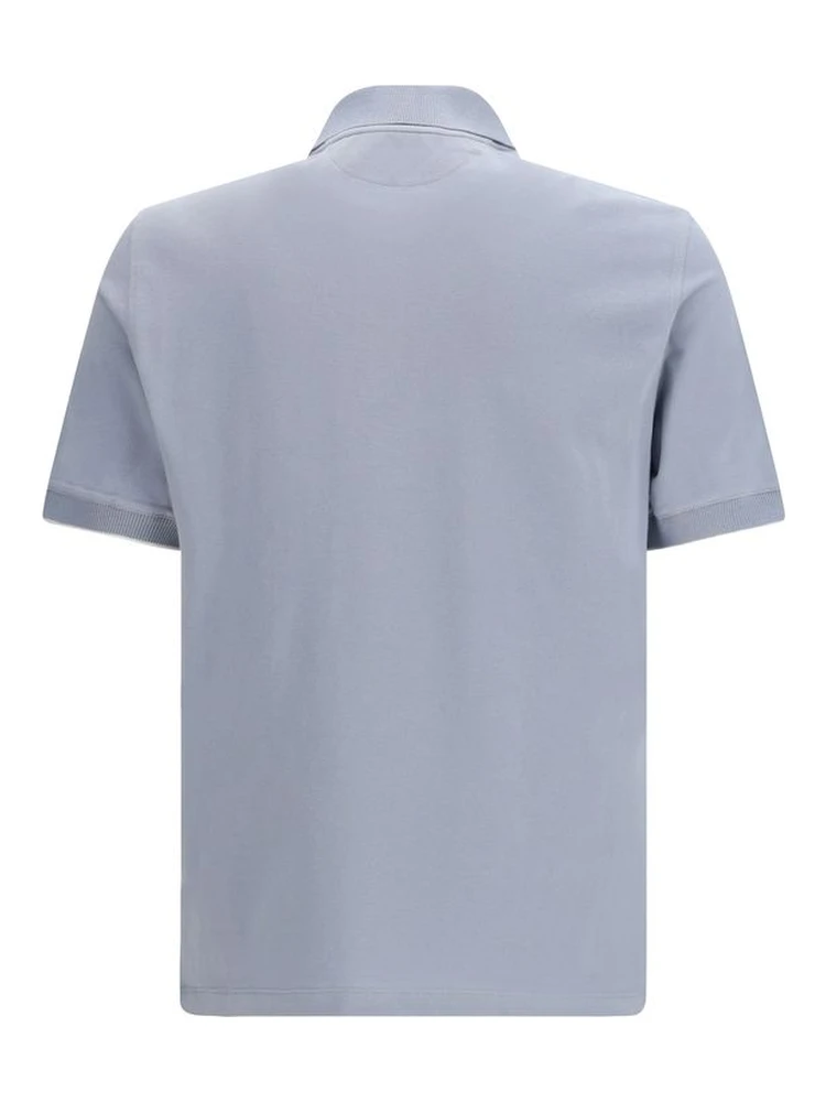Blue Cotton Polo Shirt alternative