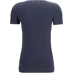 تيشيرت قطني أزرق