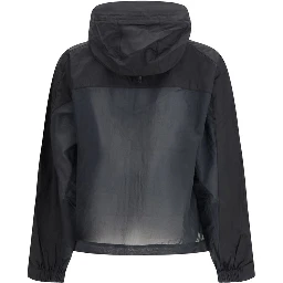 Black Cotton Shell Jacket