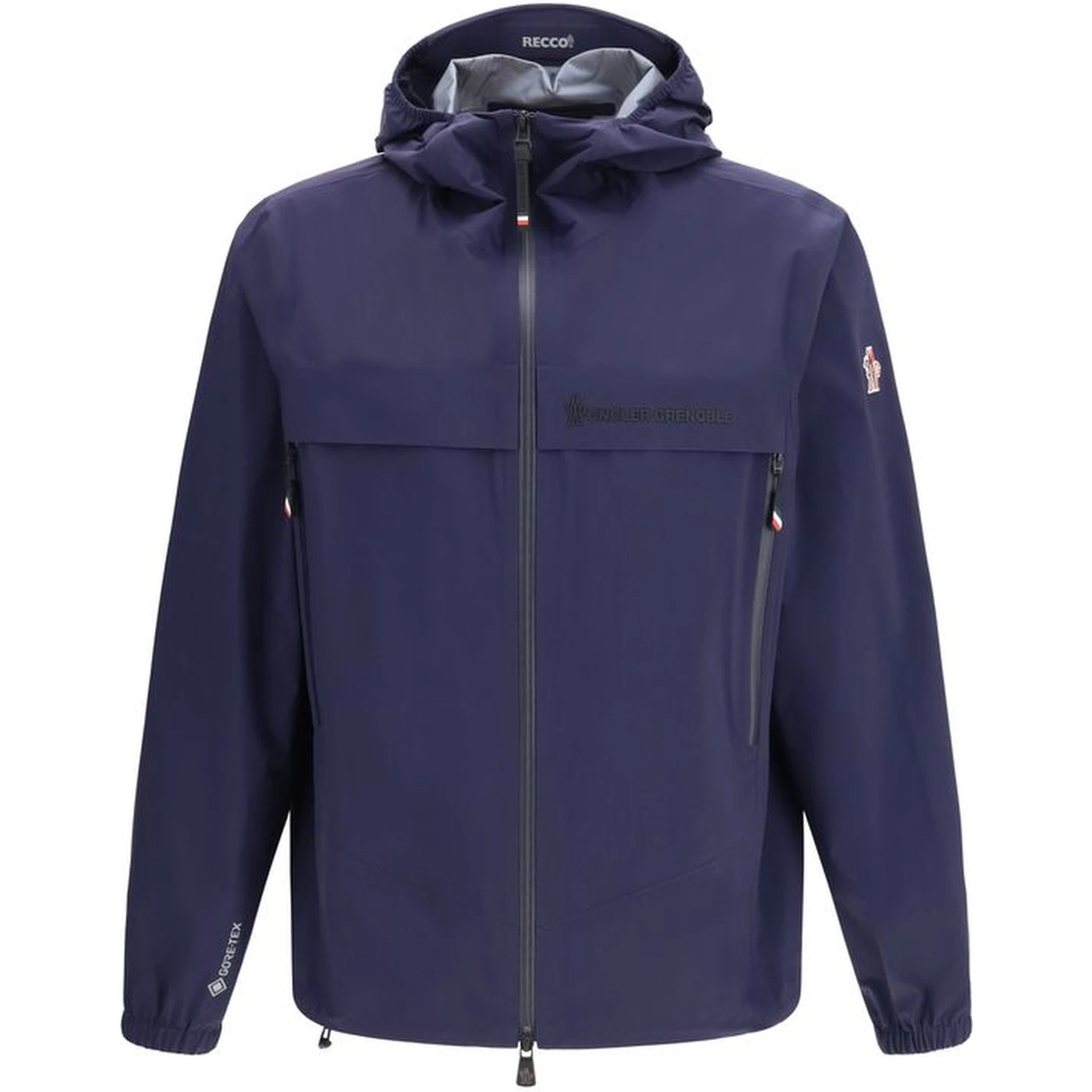 Blue Polyamide Shell Jacket