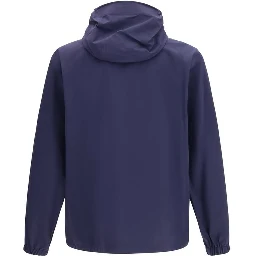 Blue Polyamide Shell Jacket