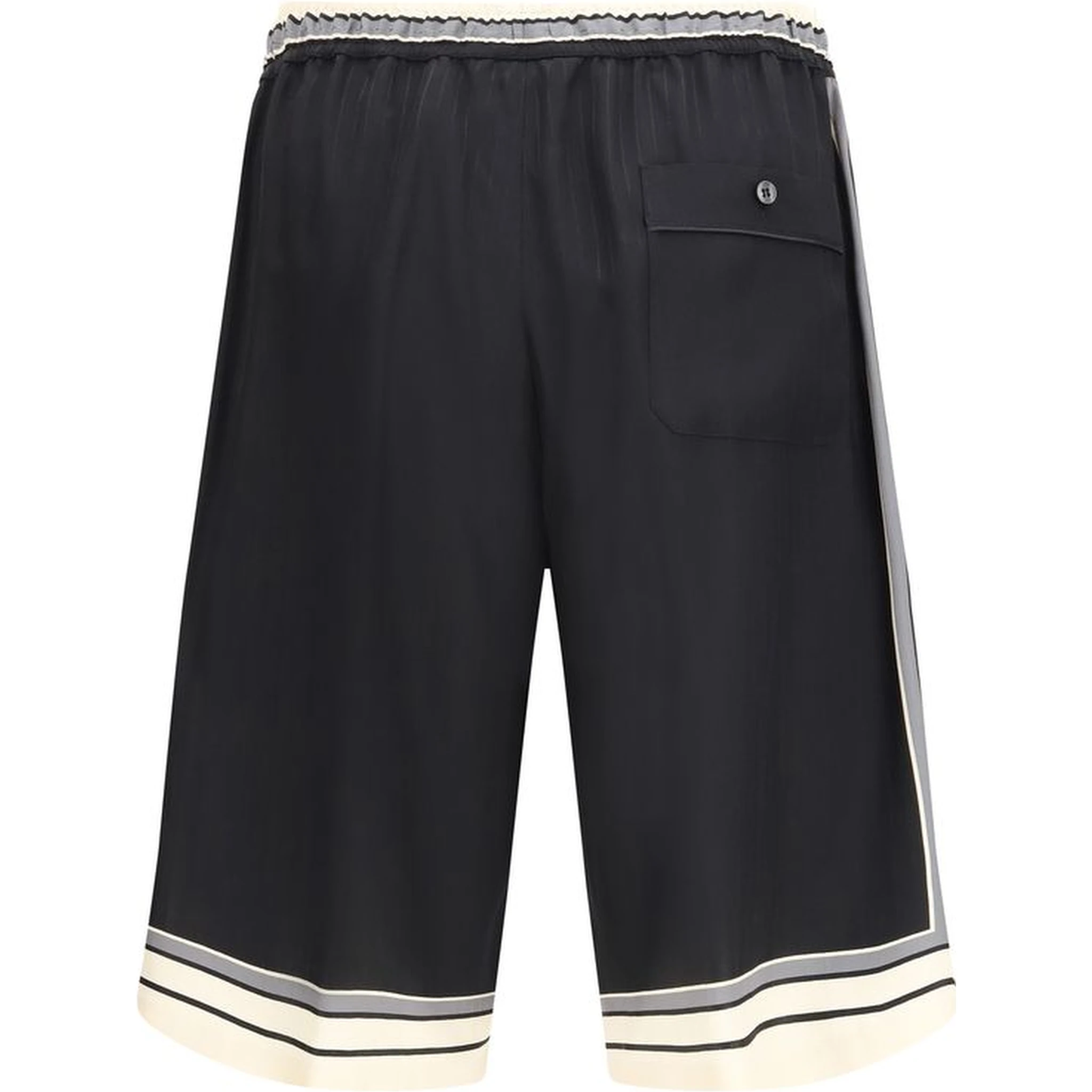 Multicolor Silk Shorts
