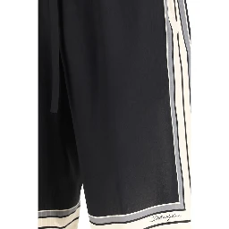 Multicolor Silk Shorts