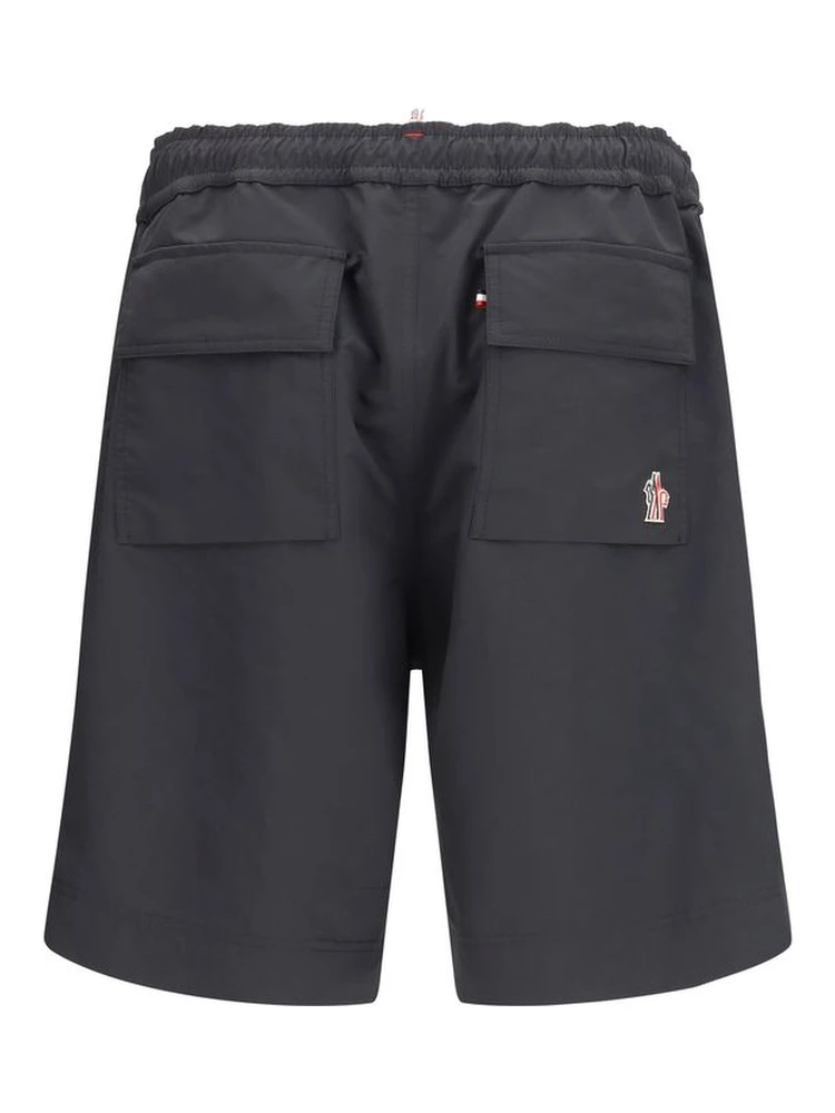 Black Polyester Bermuda Shorts alternative