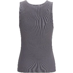 Gray Cotton Top