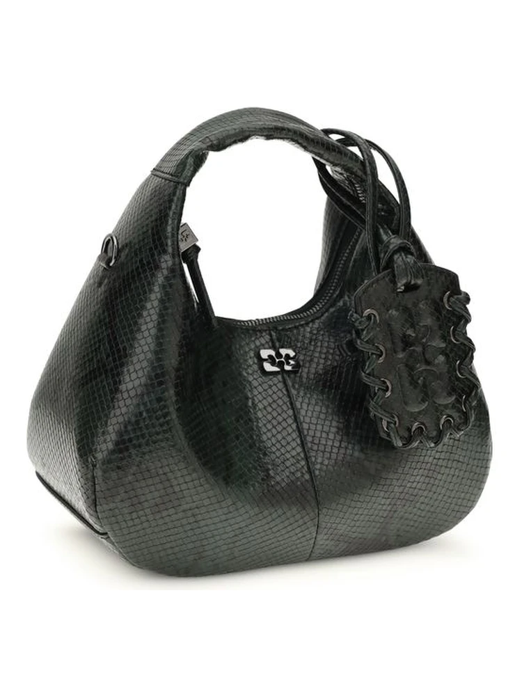 Black Recycled Polyester Shoulder Bag alternative