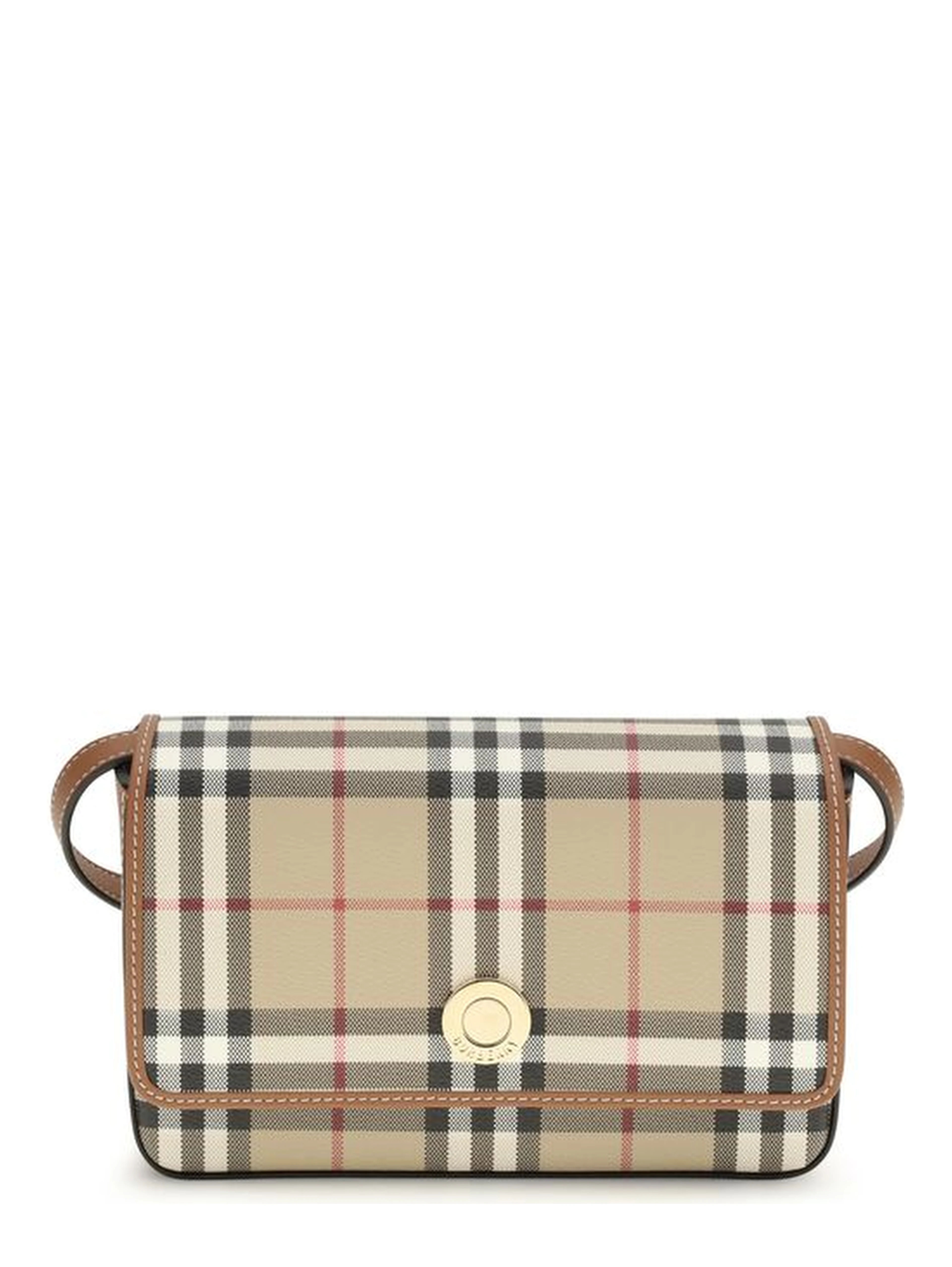 Beige Polyurethane Wallet
