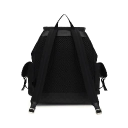 Black Fabric Backpack