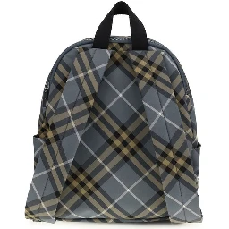 Multicolor Polyester Backpack
