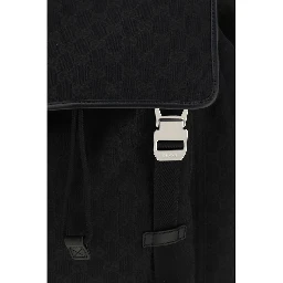 Black Fabric Backpack