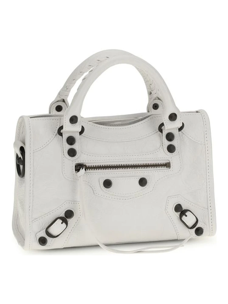 White Calf Leather Bos Taurus Handbag alternative